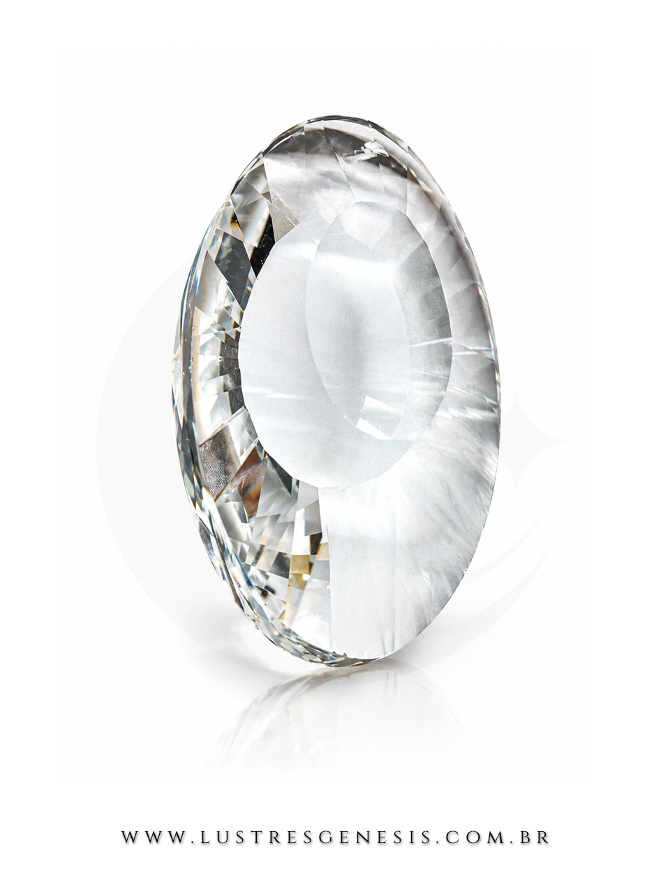 Am&ecirc;ndoa Cristal K9 Oval: ideal para lustres e Feng Shui. Dispon&iacute;vel em 75mm e 63mm. Harmonize ambientes com brilho e energia. Adquira j&aacute; a sua!